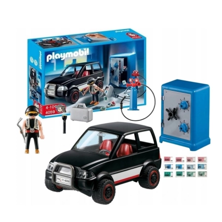 Klocki Playmobil City Action Włamanie do sejfu 4059